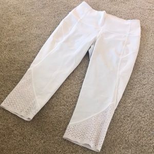 Lululemon Anew Crop Pants - White